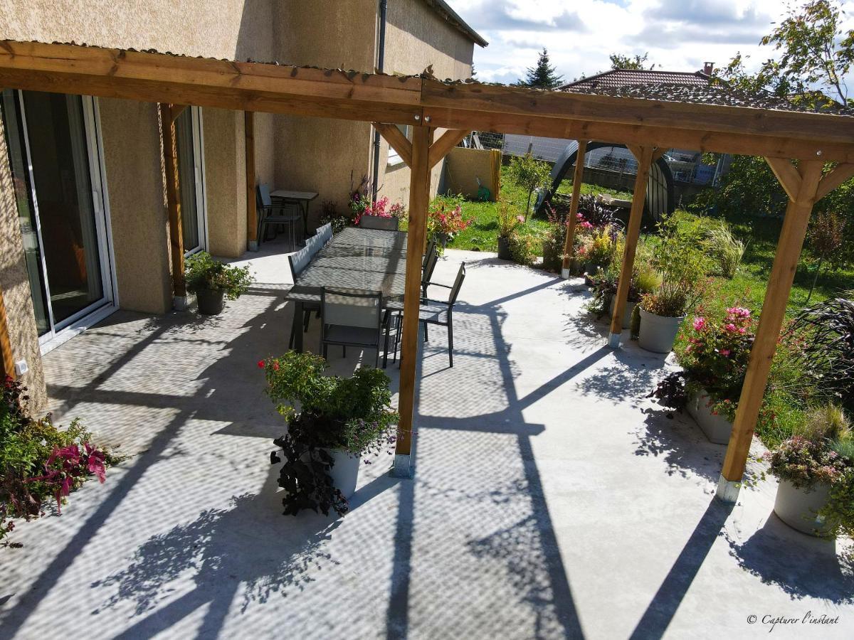Villa Elegante A Panissieres Avec Piscine Privee Εξωτερικό φωτογραφία